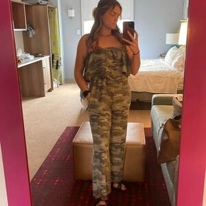CAMOUFLAGE Camo Jumpsuit